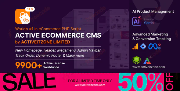 Active eCommerce CMS v11.1.0 - nulled