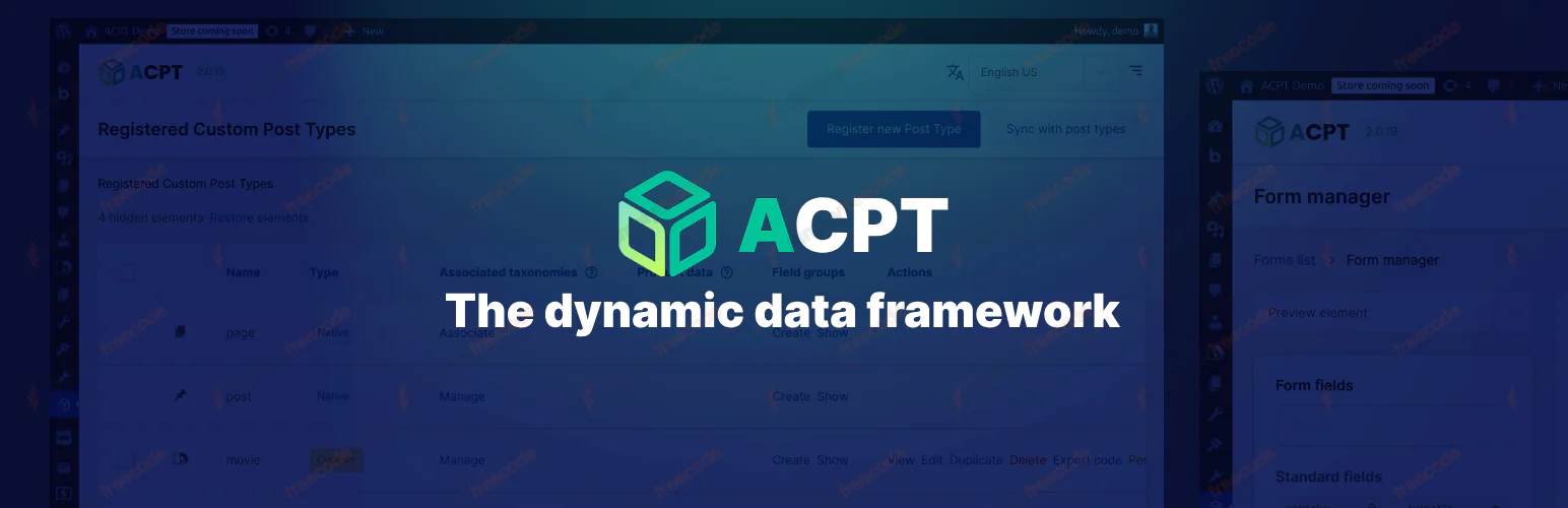 Advanced Custom Post Types (ACPT) v2.0.38