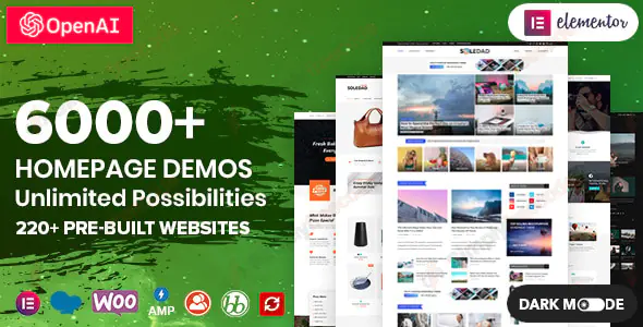 Soledad v8.7.4 – Multipurpose, Newspaper, Blog & WooCommerce WordPress Theme