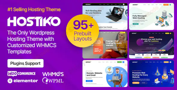 Hostiko v94 - Hosting WordPress & WHMCS Theme
