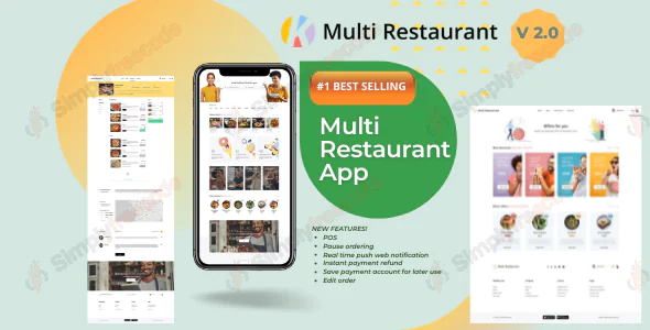 Karenderia v2.0.5 - Multiple Restaurant System - nulled