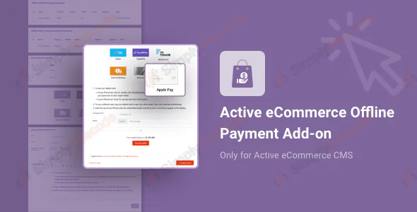 Active eCommerce Offline Payment Add-on v1.8 - UNTOUCHED