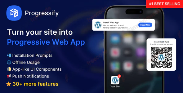 Progressify (Instantify) v1.4.0 - Progressive Web App (PWA) for WordPress Nulled