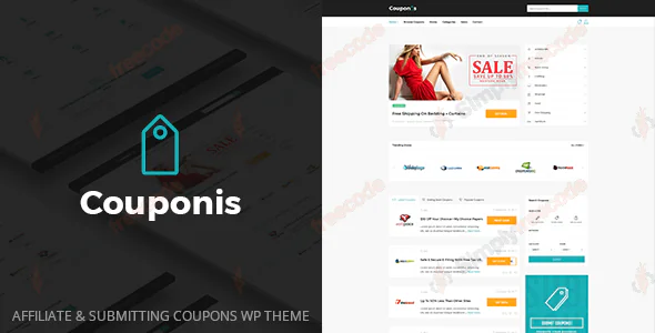 Couponis v3.2.4 – Affiliate & Submitting Coupons WordPress Theme