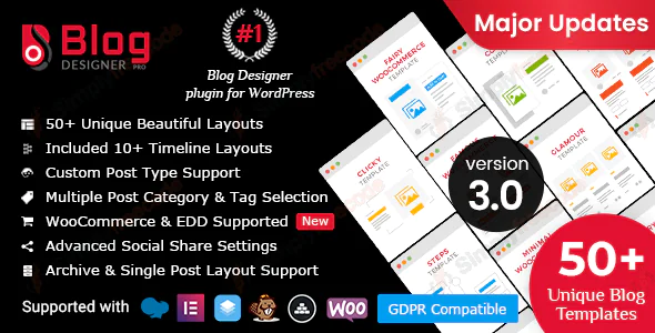 Blog Designer PRO for WordPress v3.4.9